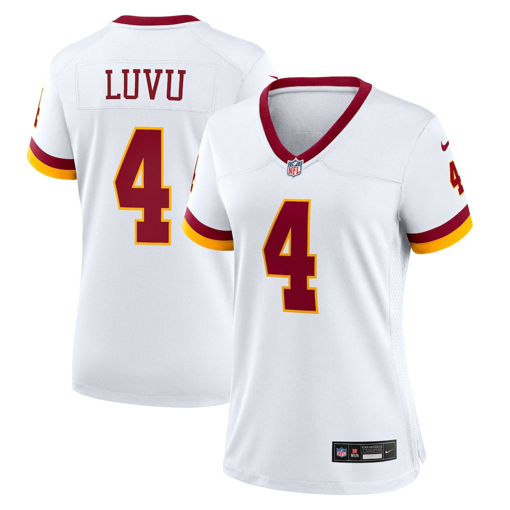 Frankie Luvu Washington Commanders Women's Game Super Bowl Era Jersey White | Nike for Sale