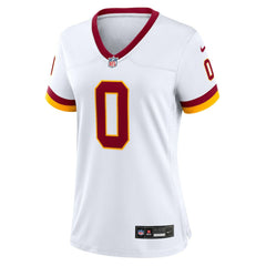 Mike Sainristil Washington Commanders Women's Game Super Bowl Era Jersey White | Nike for Sale