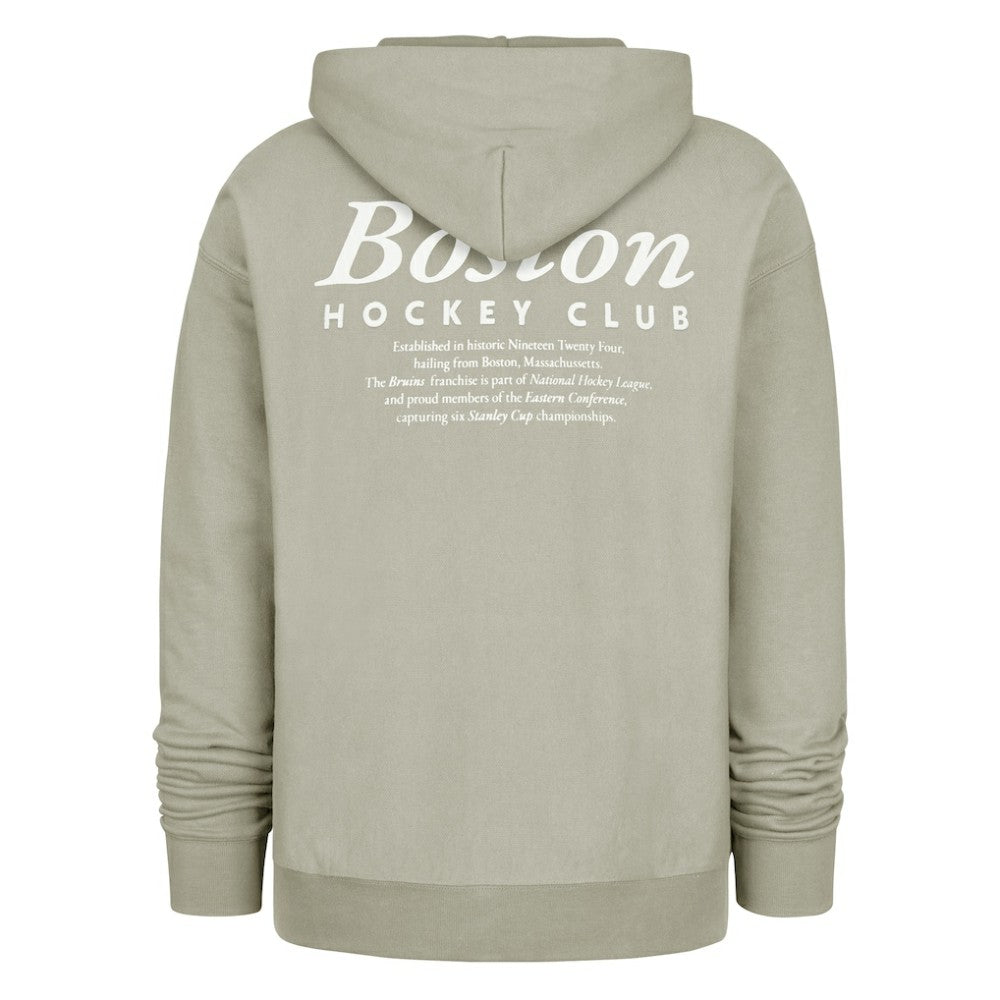 Boston Bruins '47  Foundation Pullover Hoodie - Gray - NHL