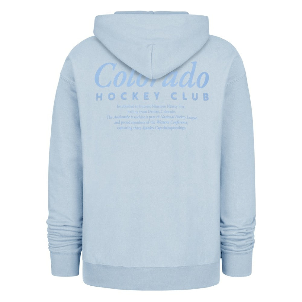 Colorado Avalanche '47  Foundation Pullover Hoodie - Light Blue - NHL