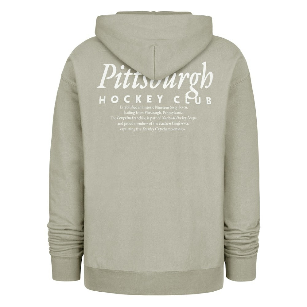 Pittsburgh Penguins '47  Foundation Pullover Hoodie - Gray - NHL
