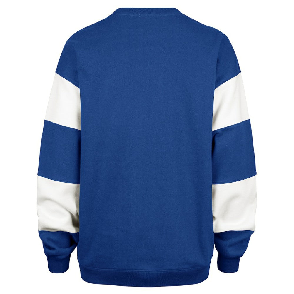 Tampa Bay Lightning '47 Women's Eephus Barred Pullover Sweatshirt - Blue - NHL