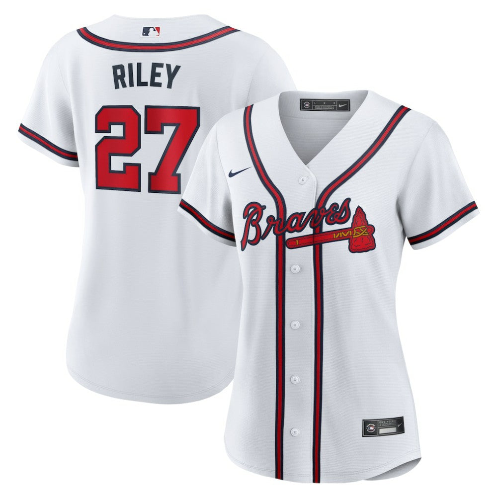 Austin Riley Atlanta Braves Nike Women's Home Replica Jersey - MLB
