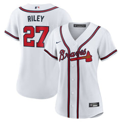 Austin Riley Atlanta Braves Nike Women's Home Replica Jersey - MLB