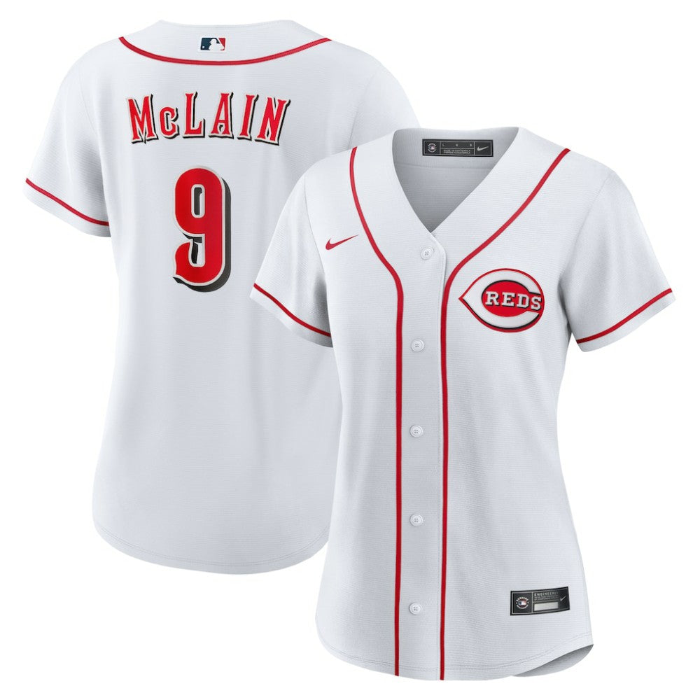 Matt McLain Cincinnati Reds Nike Women's Home Replica Jersey - MLB