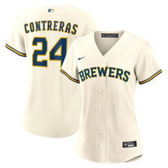 William Contreras Milwaukee Brewers Nike Women's Home Replica Jersey - MLB