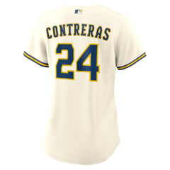 William Contreras Milwaukee Brewers Nike Women's Home Replica Jersey - MLB