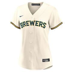 Joey Ortiz Milwaukee Brewers Nike Women's Home Replica Jersey - MLB