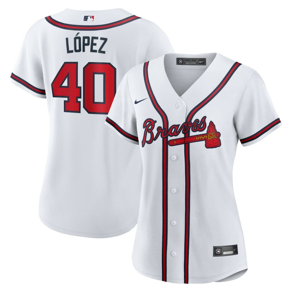 Reynaldo Lopez Atlanta Braves Nike Women's Home Replica Jersey - MLB