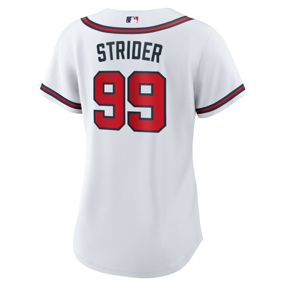 Spencer Strider Atlanta Braves Nike Women's Home Replica Jersey - MLB