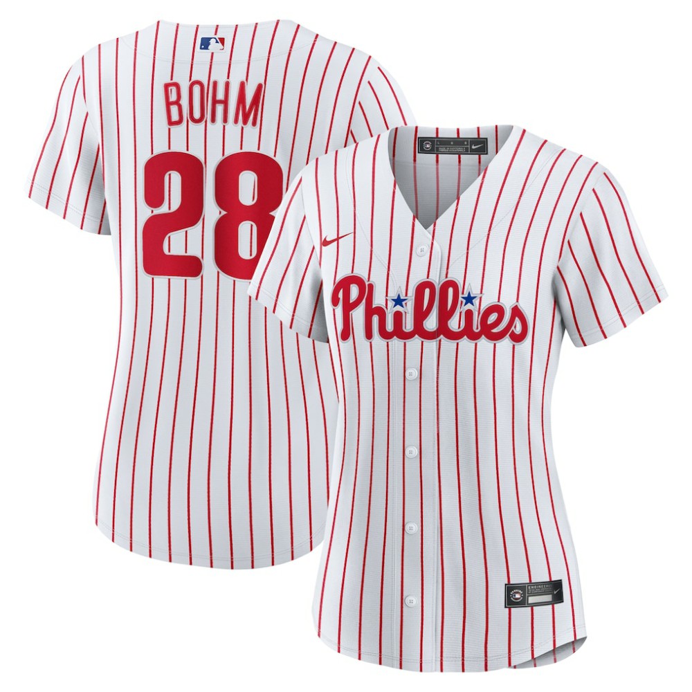 Alec Bohm Philadelphia Phillies Nike Women's Home Replica Jersey - MLB