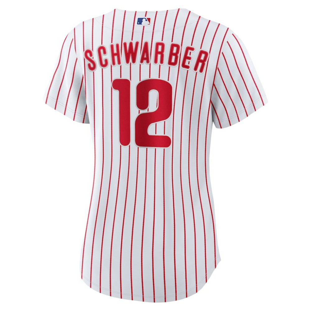 Kyle Schwarber Philadelphia Phillies Nike Women's Home Replica Jersey - MLB