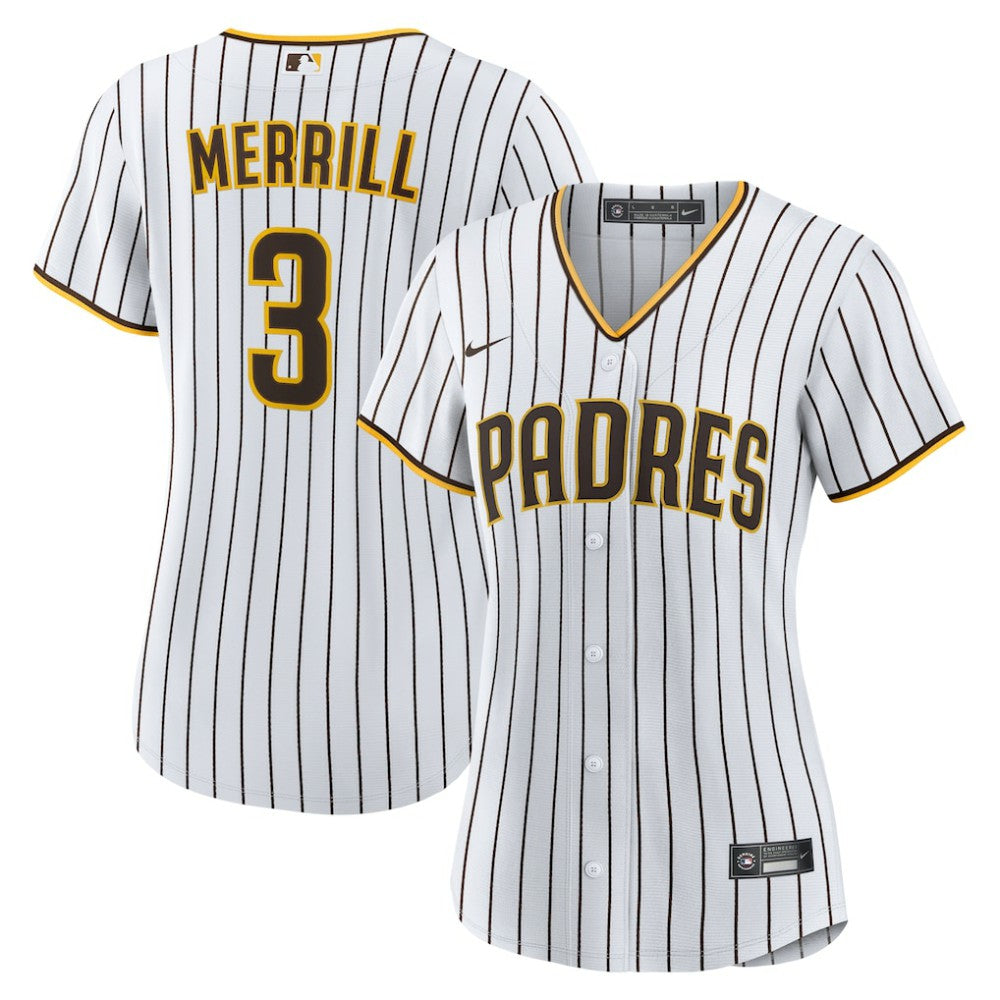 Jackson Merrill San Diego Padres Nike Women's Home Replica Jersey - MLB