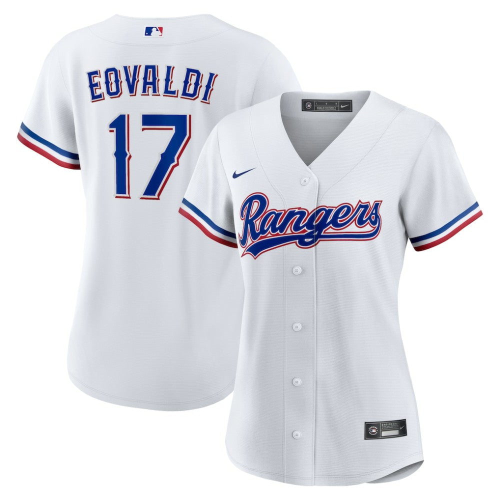 Nathan Eovaldi Texas Rangers Nike Women's Home Replica Jersey - MLB