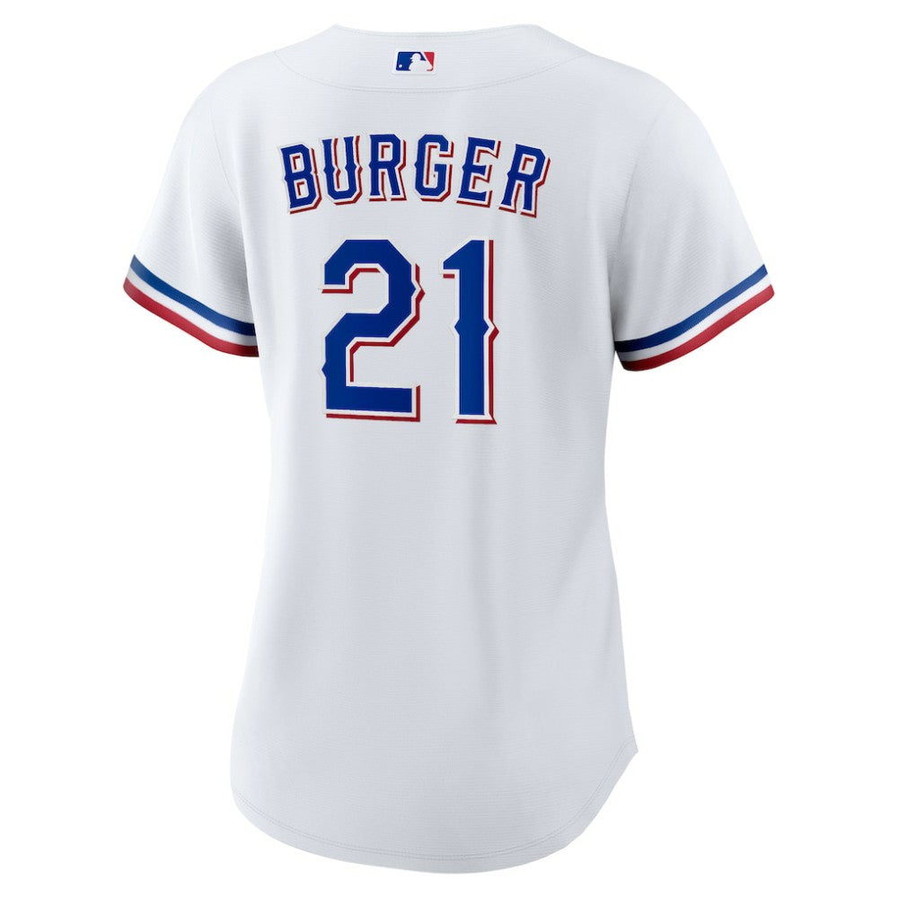 Jake Burger Texas Rangers Nike Women's Home Replica Jersey - MLB