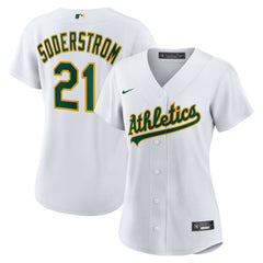 Tyler Soderstrom Athletics Nike Women's Home Replica Jersey - MLB
