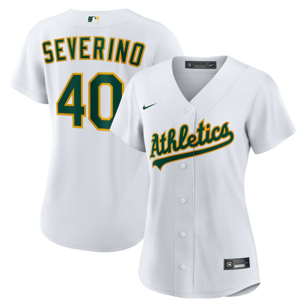 Luis Severino Athletics Nike Women's Home Replica Jersey - MLB