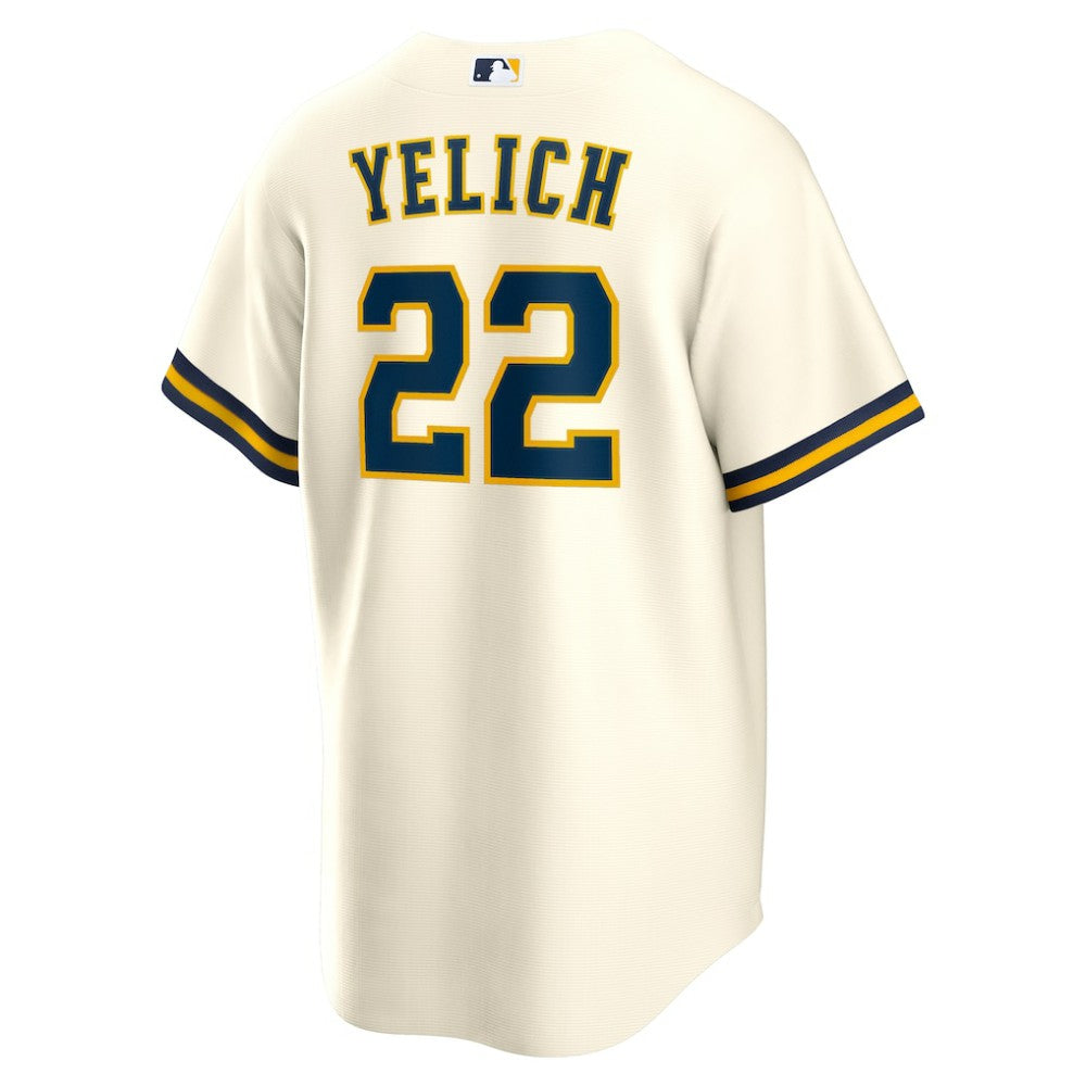 Christian Yelich Milwaukee Brewers Nike Home Replica Jersey - MLB