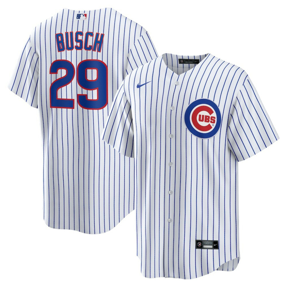 Michael Busch Chicago Cubs Nike Home Replica Jersey - MLB