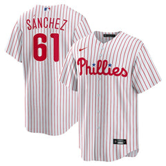 Cristopher Sanchez Philadelphia Phillies Nike Home Replica Jersey - MLB