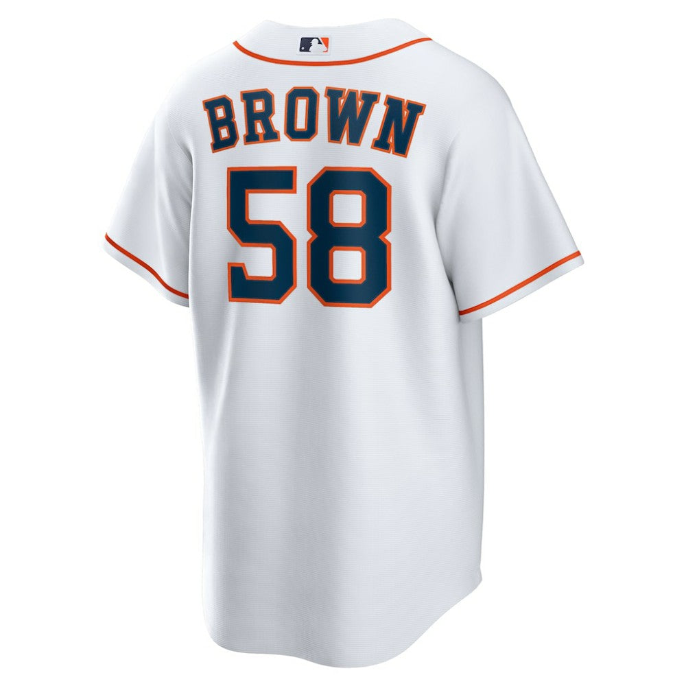 Hunter Brown Houston Astros Nike Home Replica Jersey - MLB