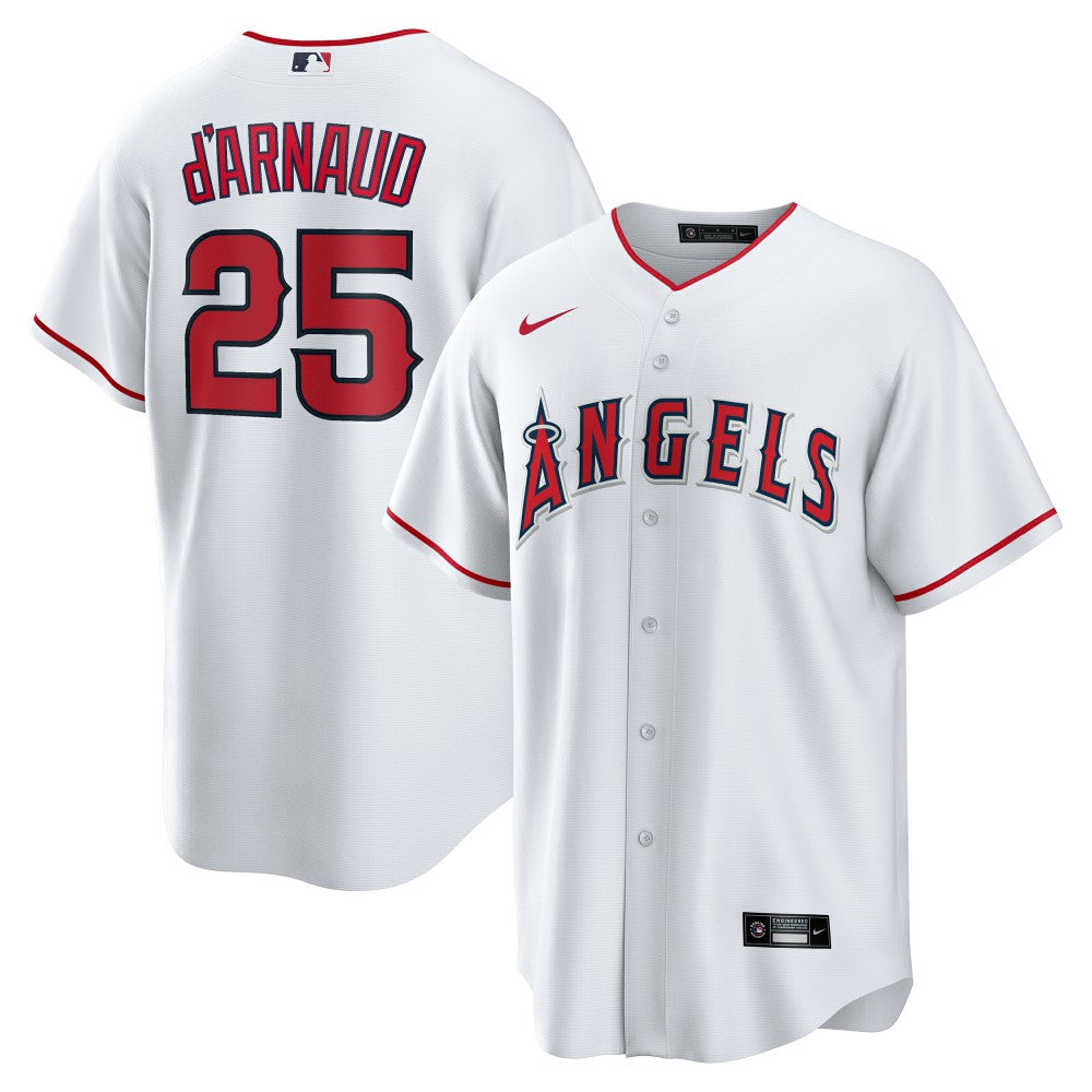 Travis d'Arnaud Los Angeles Angels Nike Home Replica Jersey - MLB