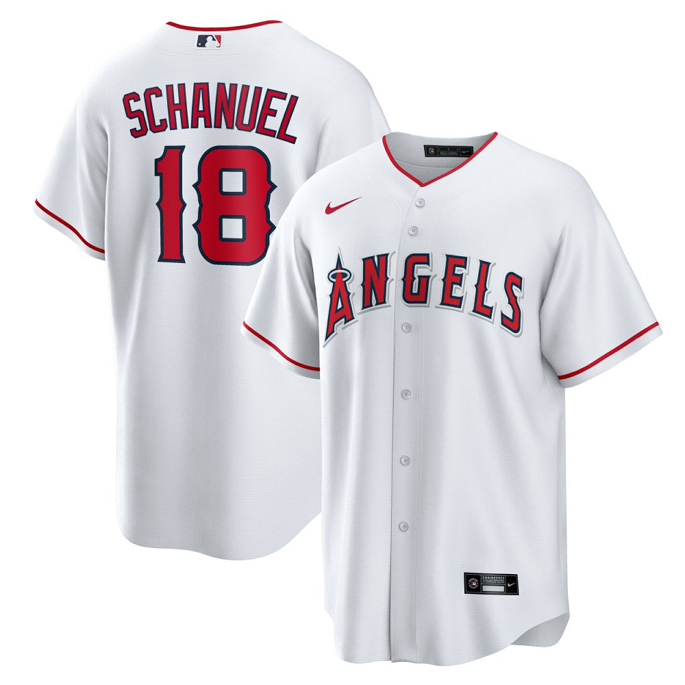 Nolan Schanuel Los Angeles Angels Nike Home Replica Jersey - MLB