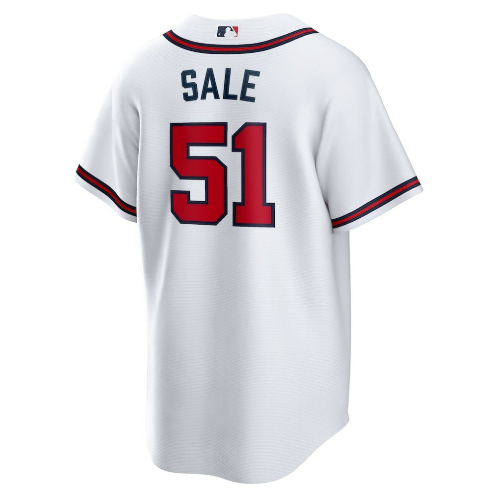 Chris Sale Atlanta Braves Nike Home Replica Jersey - MLB