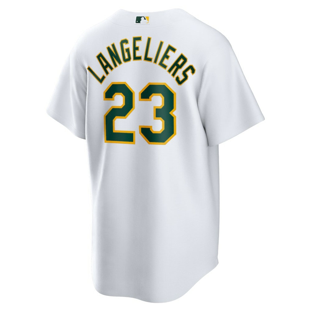 Shea Langeliers Athletics Nike Home Replica Jersey - MLB