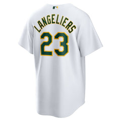 Shea Langeliers Athletics Nike Home Replica Jersey - MLB