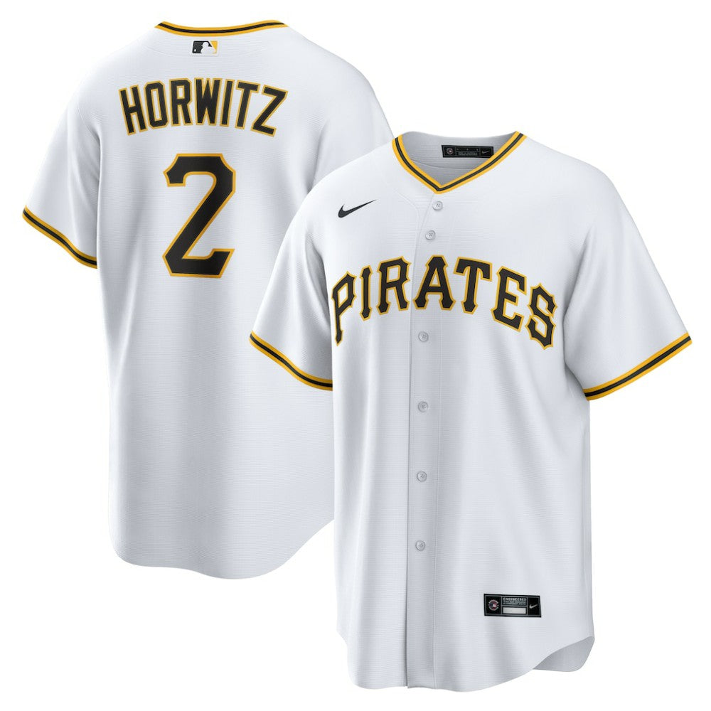 Spencer Horwitz Pittsburgh Pirates Nike Home Replica Jersey - MLB