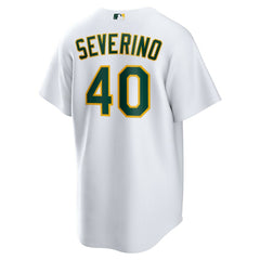 Luis Severino Athletics Nike Home Replica Jersey - MLB
