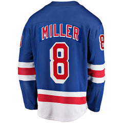 J.T. Miller New York Rangers Fanatics Home Breakaway Jersey - Blue - NHL