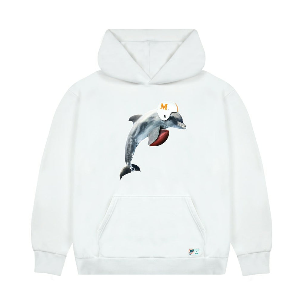 Miami Dolphins GOLF WANG Cutout Hoodie White | NFL