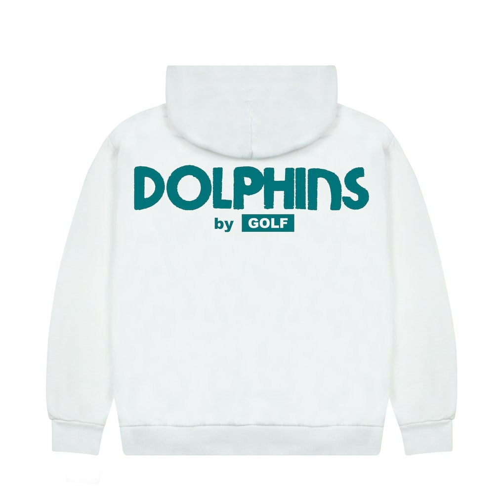 Miami Dolphins GOLF WANG Cutout Hoodie White | NFL