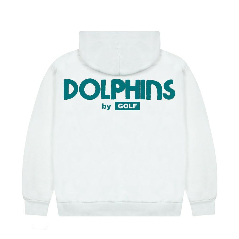Miami Dolphins GOLF WANG Cutout Hoodie White | NFL