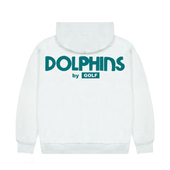 Miami Dolphins GOLF WANG Cutout Hoodie White | NFL