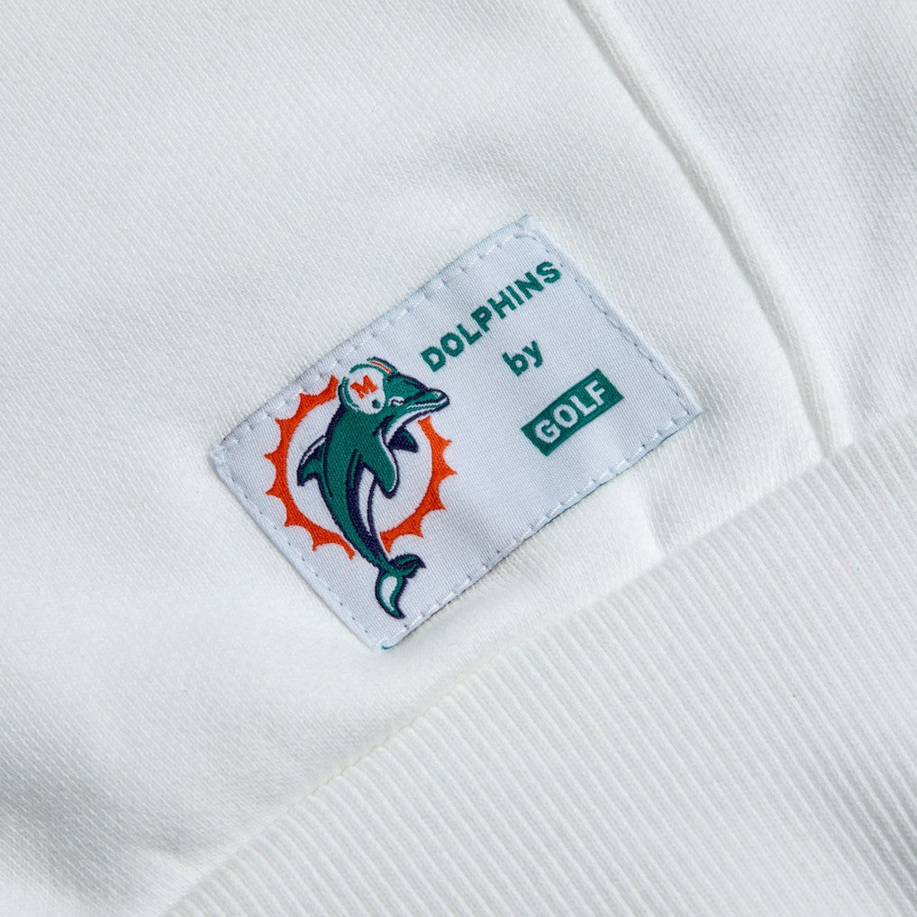Miami Dolphins GOLF WANG Cutout Hoodie White | NFL