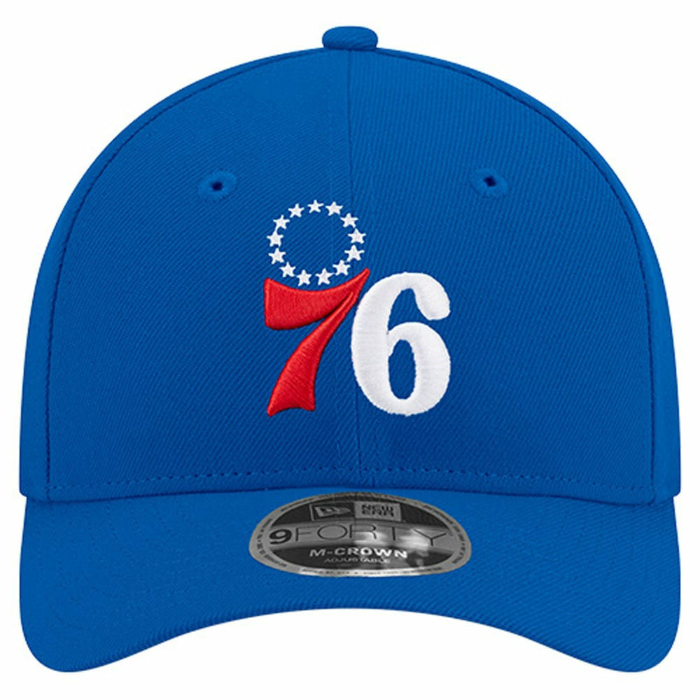 Philadelphia 76ers 9FORTY Stock M-Crown Adjustable Hat Royal - NBA