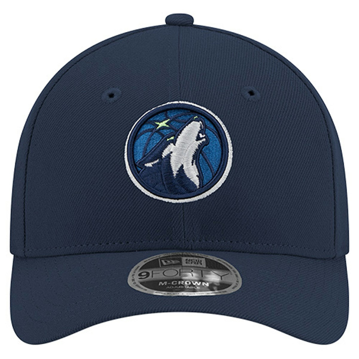 Minnesota Timberwolves 9FORTY Stock M-Crown Adjustable Hat Navy - NBA