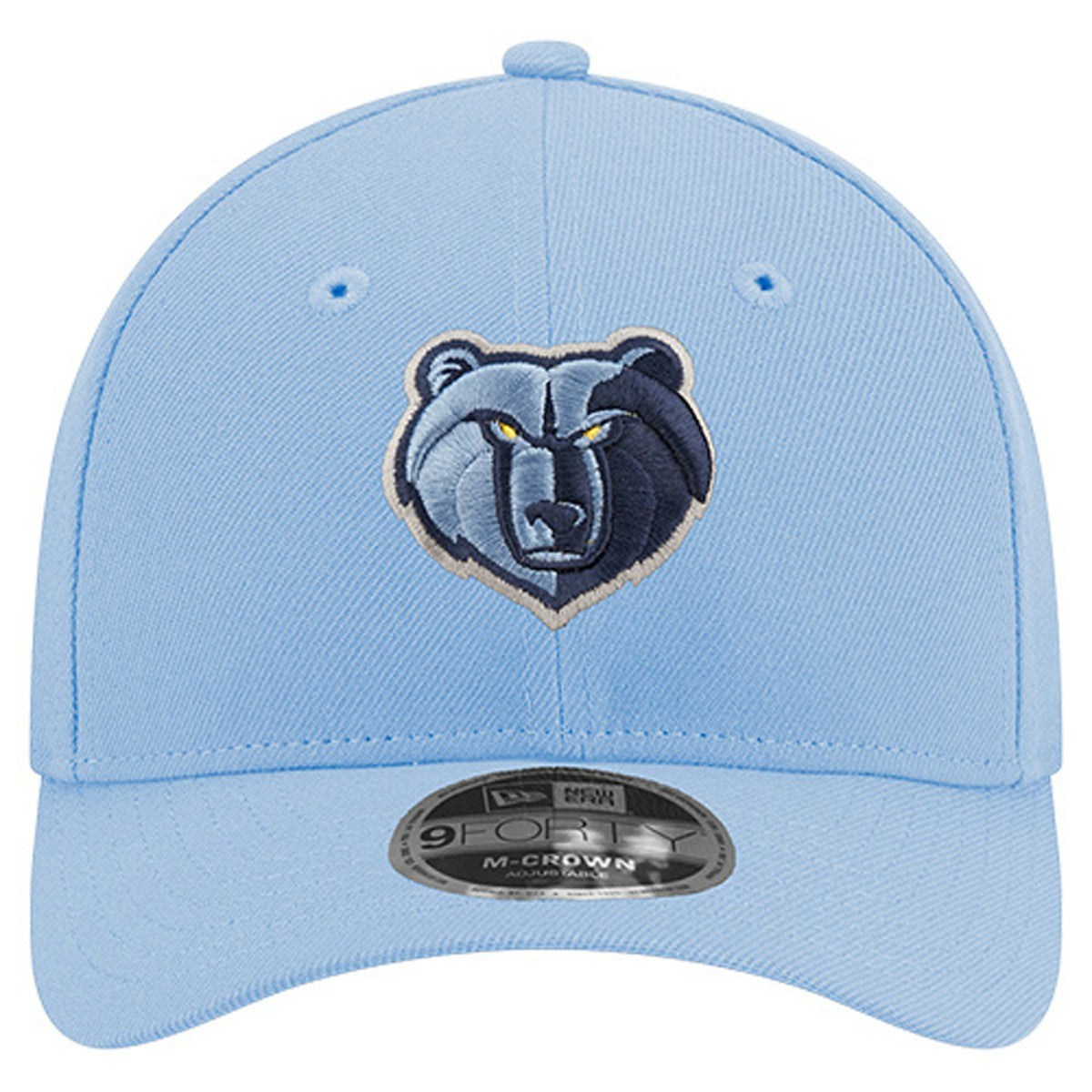 Memphis Grizzlies 9FORTY Stock M-Crown Adjustable Hat Light Blue - NBA