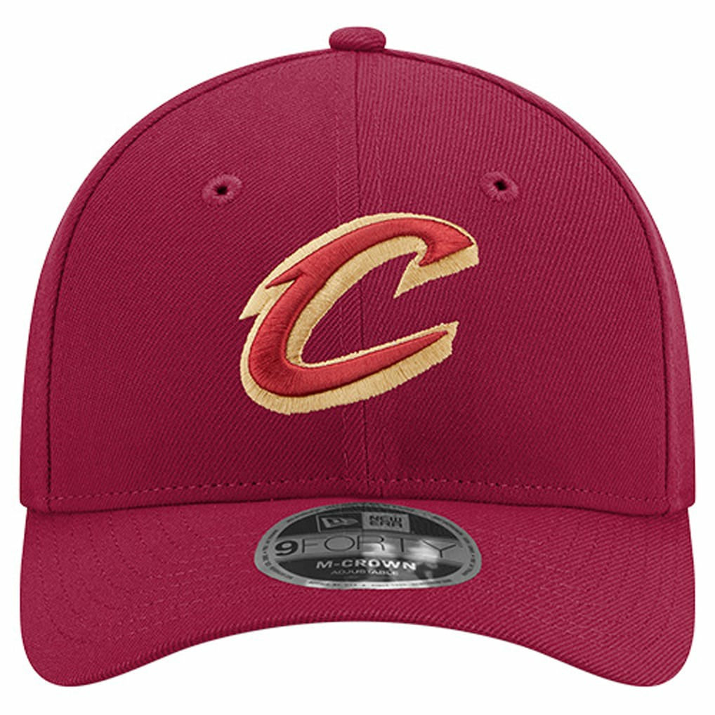 Cleveland Cavaliers 9FORTY Stock M-Crown Adjustable Hat Wine - NBA