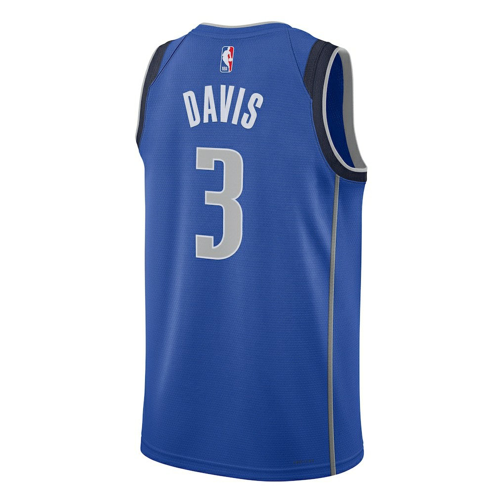 Anthony Davis Dallas Mavericks Unisex Swingman Player Jersey Icon Editi- Blue - NBA