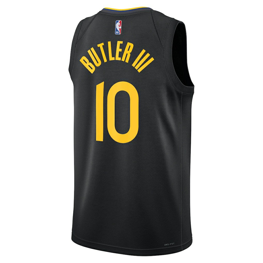 Jimmy Butler Golden State Warriors Jordan Brand Unisex Swingman Jersey Statement Editi- Black - NBA
