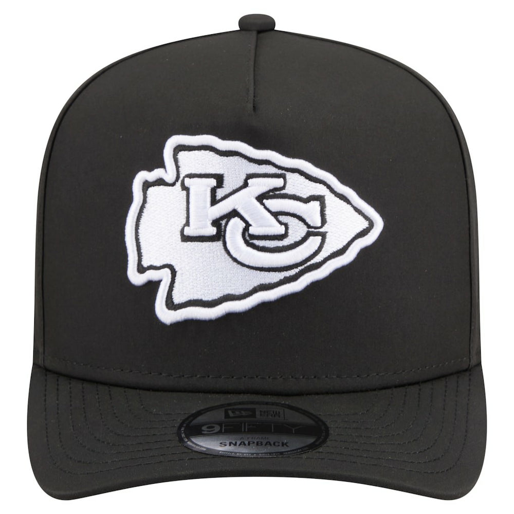 Kansas City Chiefs New Era Gore-Tex A-Frame 9FIFTY Adjustable Hat Black | NFL