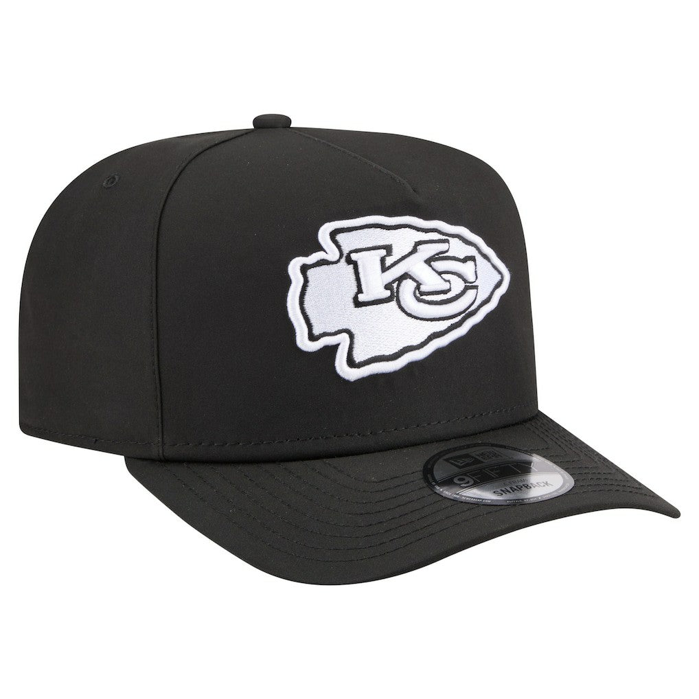 Kansas City Chiefs New Era Gore-Tex A-Frame 9FIFTY Adjustable Hat Black | NFL