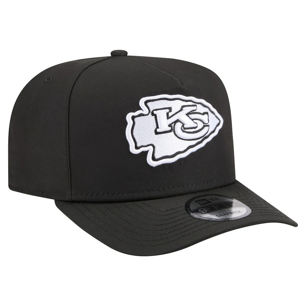 Kansas City Chiefs New Era Gore-Tex A-Frame 9FIFTY Adjustable Hat Black | NFL