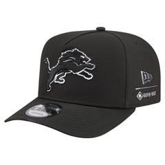 Detroit Lions New Era Gore-Tex A-Frame 9FIFTY Adjustable Hat Black | NFL