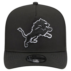 Detroit Lions New Era Gore-Tex A-Frame 9FIFTY Adjustable Hat Black | NFL