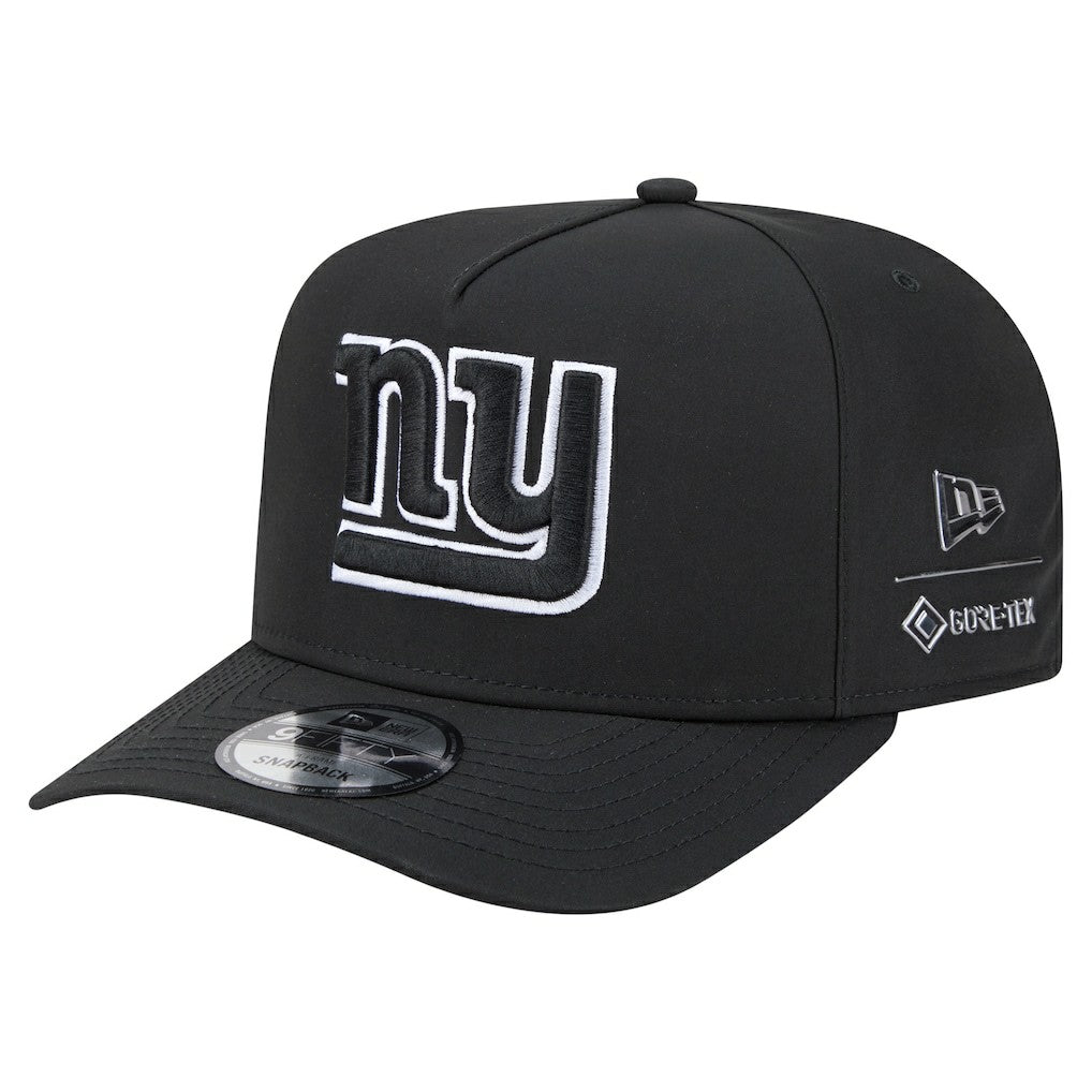 New York Giants New Era Gore-Tex A-Frame 9FIFTY Adjustable Hat Black | NFL